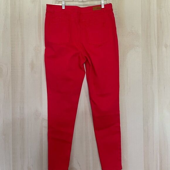 NWT Joules red super skinny jeans, size 12‎ - Picture 9 of 15